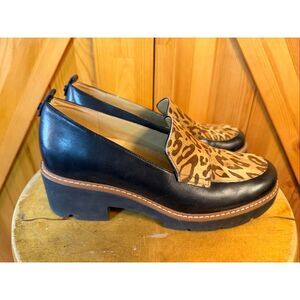 Naturalizer Darry2 Genuine Calf Hair Accent Loafer Size 6.5M